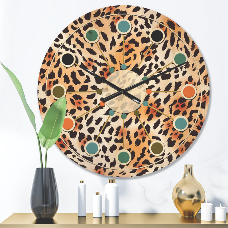 Horloge murale Leopard, Petit