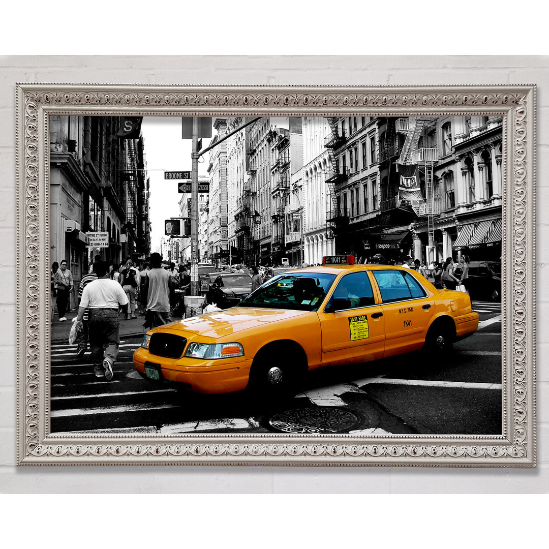 New York City Yellow Cab Crossing - Druck