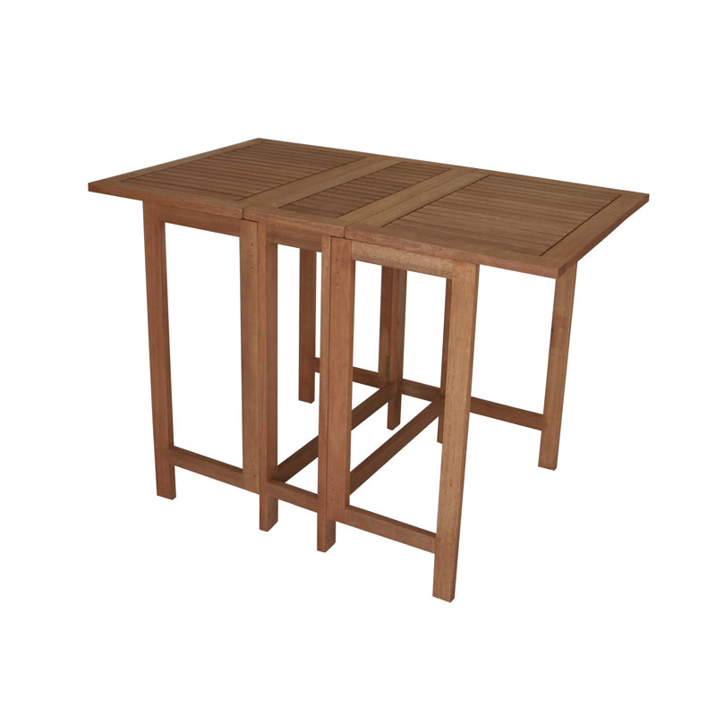 Winters Rectangular Folding Outdoor Dining Table , 107cm cm W 65cm cm D