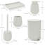 5 Pieces Modern Bathroom Accessories Set,Compact And Practical-1785960662
