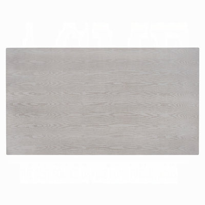 Mori Dining Table, 72 Inch Rectangular Top W Panel Legs, Natural Gray