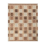 Rug & Kilim’S Scandinavian-Inspired Geometric Gray And Blue Wool Rug