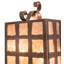 2 - Light Flush Mounted Sconce