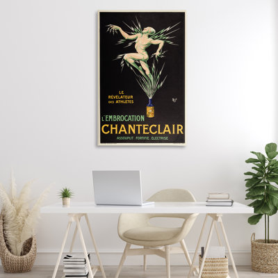 Toile rétro Chanteclair, design par Marcus Jules