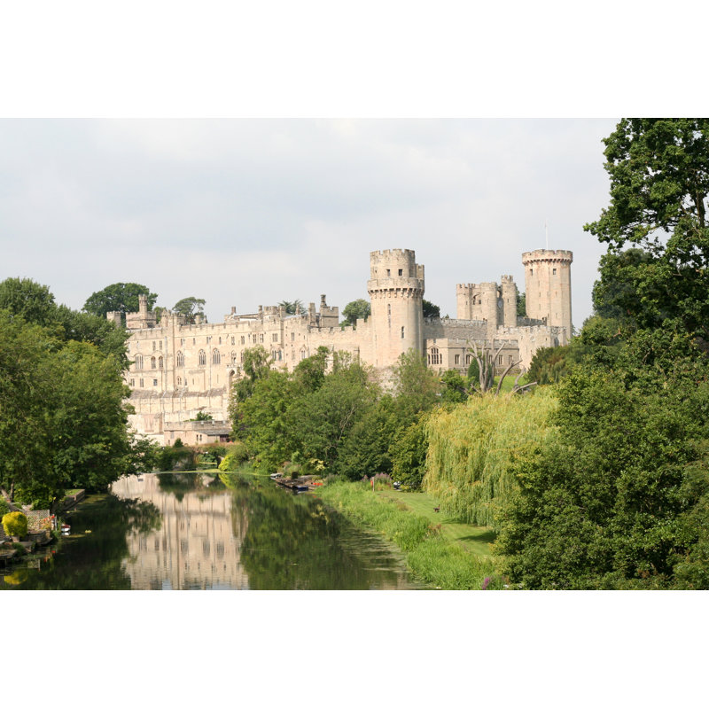 Lewellyn Castle by Prestongeorge - Wrapped Canvas Print, 20cm H x 30cm W x 3.8cm D