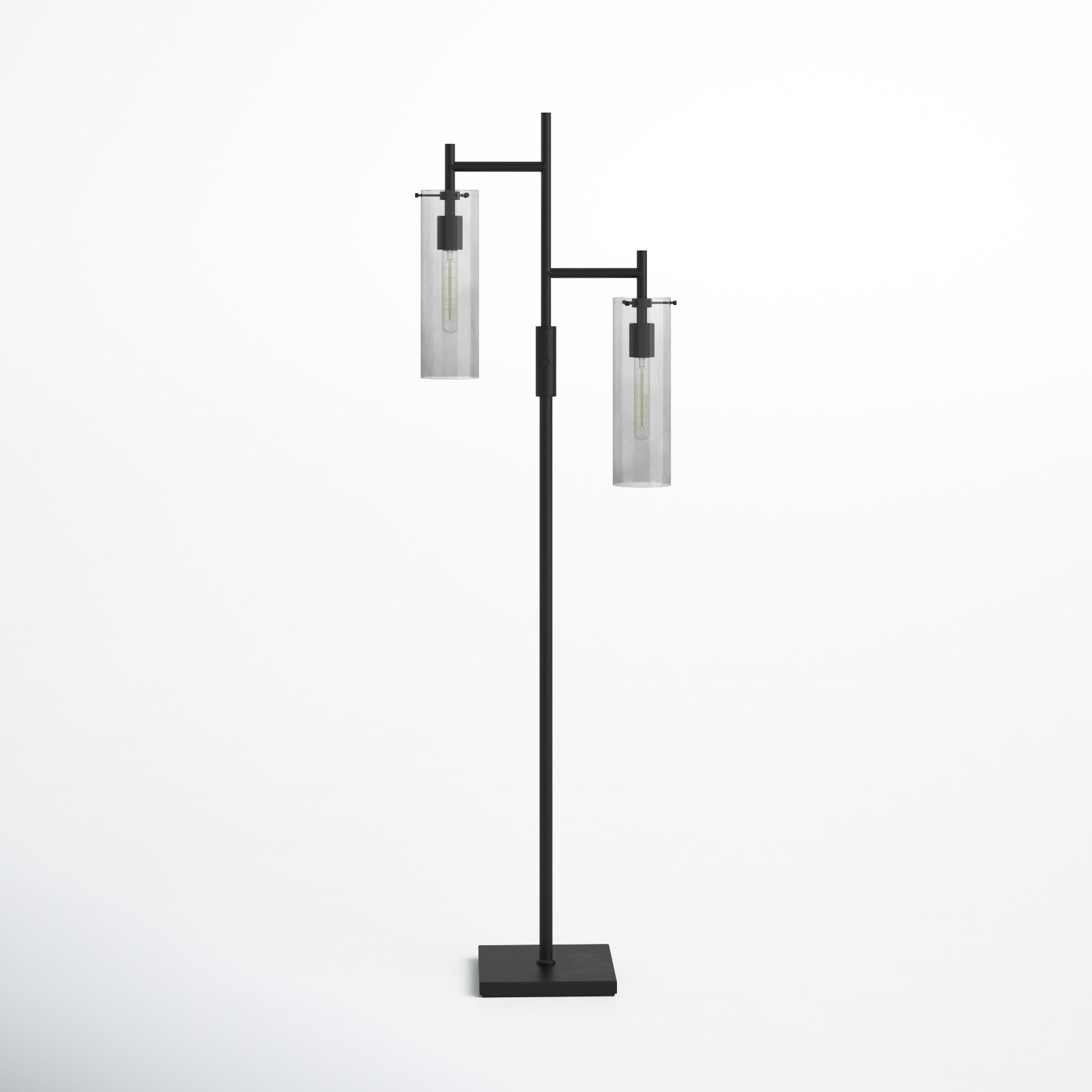 Gilbert 64.25'' Floor Lamp, Black