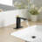 Single Hole Faucet Single-handle Bathroom Faucet with Drain Assembly-97742747