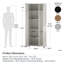 Armoire de rangement de garage asymétrique l 28,62 po Aleg-2116711788
