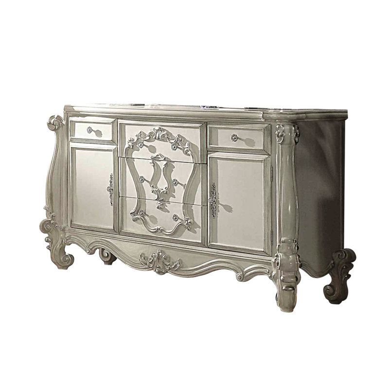 Commode Versailles, Blanc os