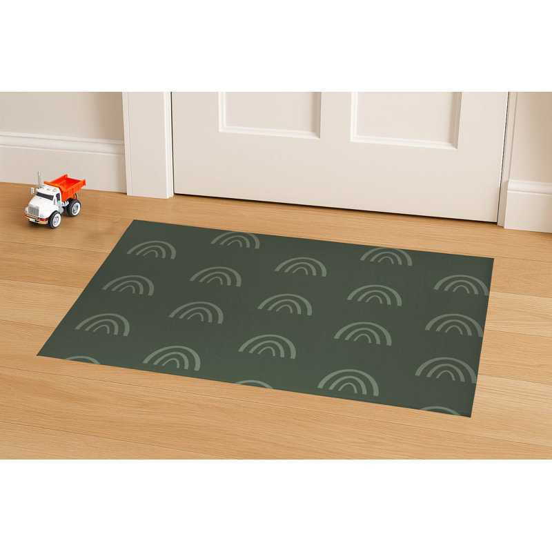 Paillasson Plain Bows Match, Chimichurri, L 72 po x L 48 po