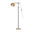 Carl 135cm Arched Floor Lamp