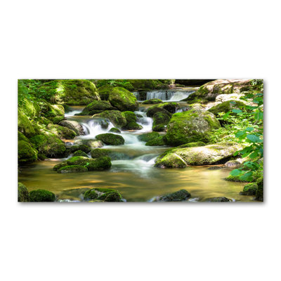 Waterfall - Wrapped Canvas Print