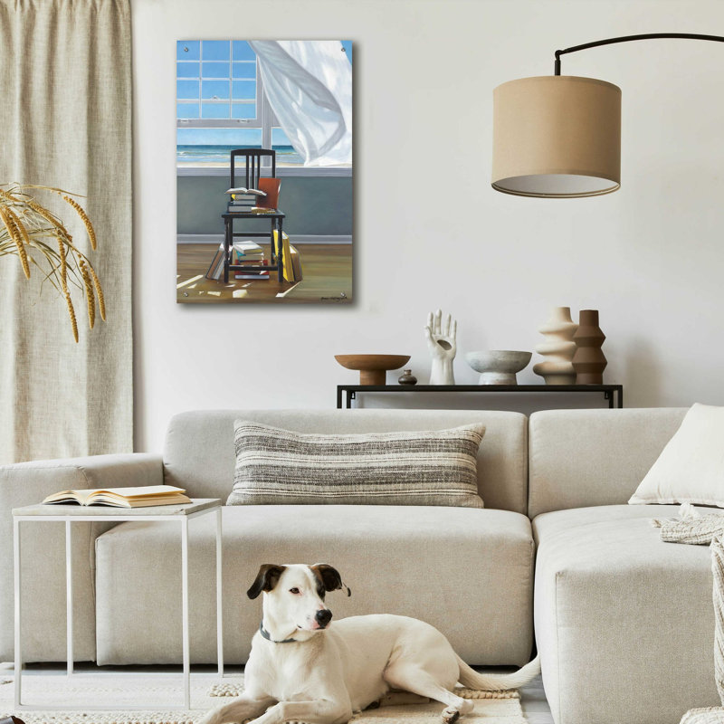 «Beach Scholer» par Karen Hollingsworth, H 36 po x l 24 po x P 0,2 po