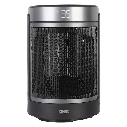 Igenix PTC Heater 1500 W 5118 BTU Electric High Efficiency Tower Space Heater