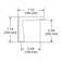 Parabola single handle washbasin mixer
