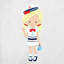 Nautical Sea Life_396 - Coussin décoratif en polyester-970134799