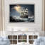 Bateau pirate à Stormy Seas I - décoration murale pirate-1615010357-1615010346