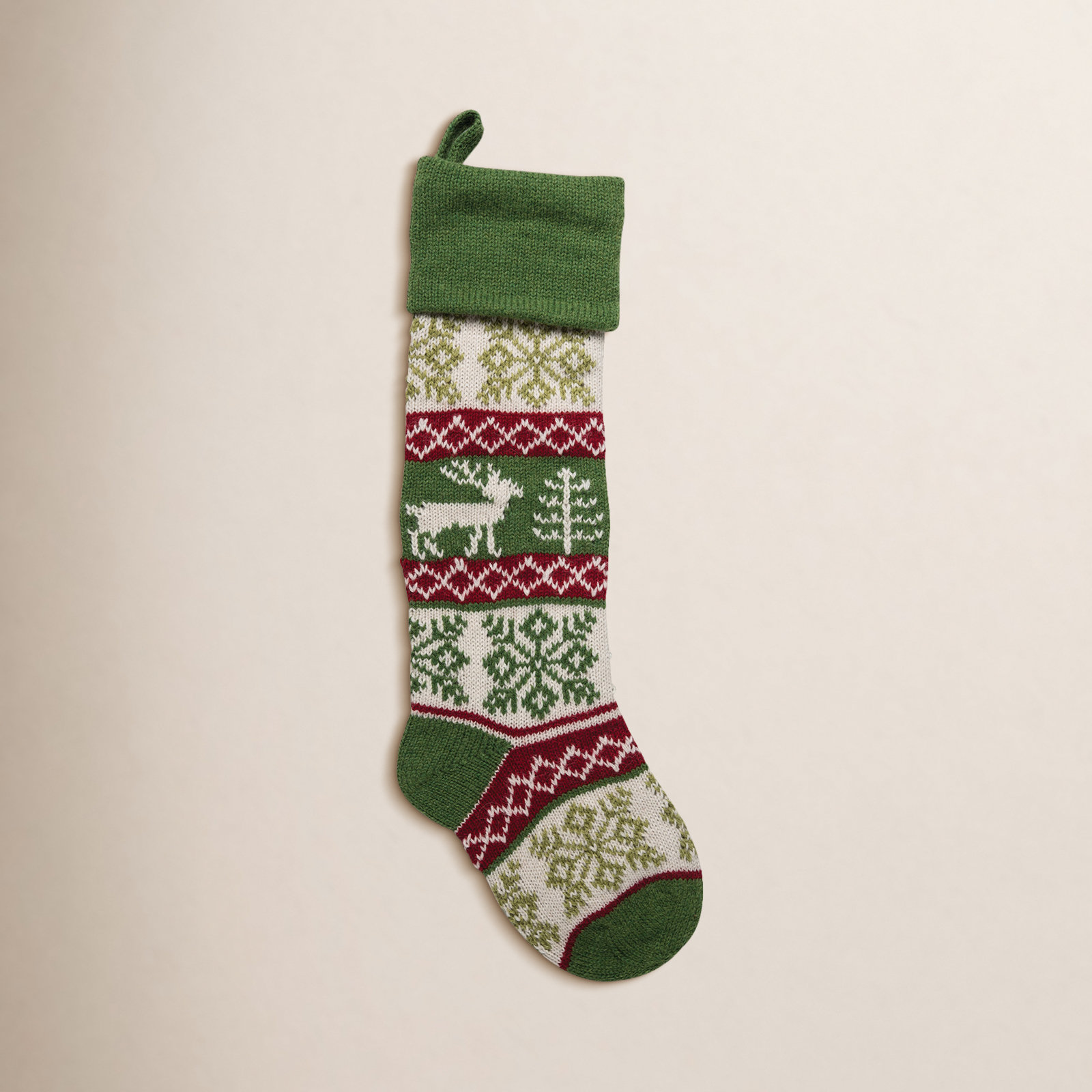 Knit Wool Stocking
