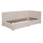 Lit de jour rembourré avec 2 tiroirs de rangement, structure de canapé-lit simple, sans sommier, tissu en lin-709992211