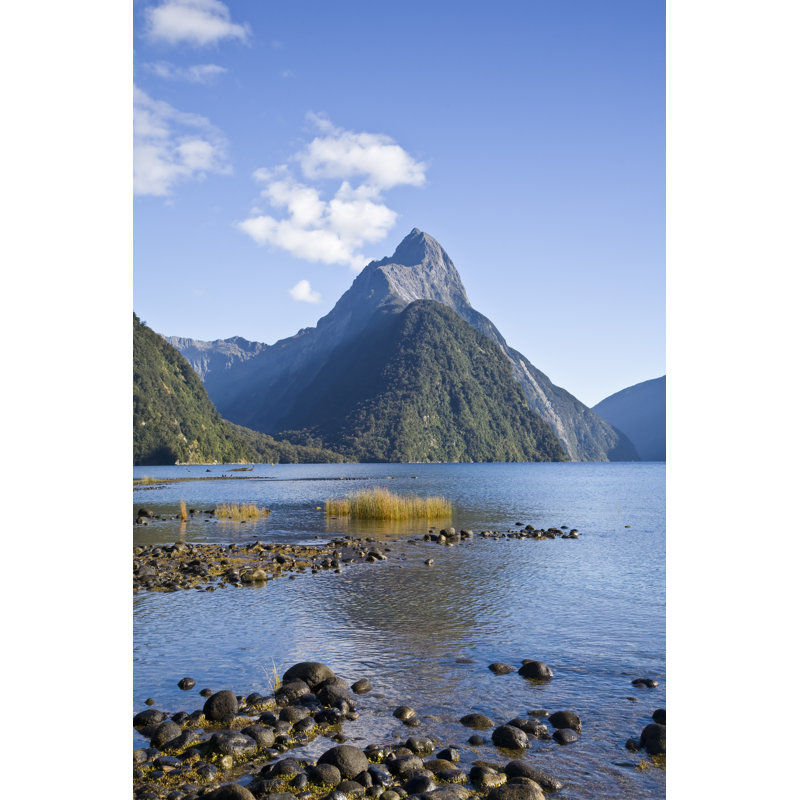 Mitre Peak - Wrapped Canvas Print, 46cm H x 30cm W x 3.8cm D
