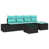 Coussin bleu / cadre noir est en rupture de stock