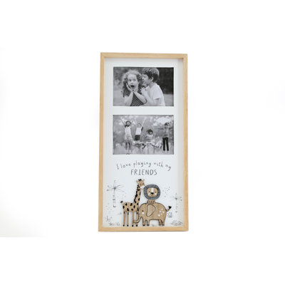 Sisson White and Beige Collage Picture Frame