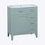 Armoire de salle de bain avec tiroirs 30 po-1417163442
