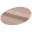 Tapis rond en laine 4 pi 10 po Kjera