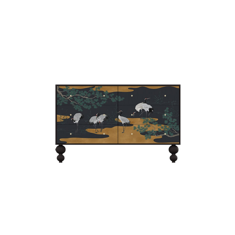 Commode d'appoint moderne à six tiroirs