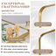 Miroir de salle de bain Inse Cadre en acier inoxydable-774191920-751417628