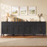 Buffet de 132 pouces avec portes et tiroirs