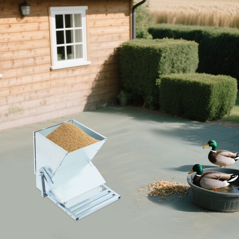 Automatic Chicken Feeder With Treadle
