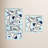 Oyster Print Cocktail Napkins Set Of 4