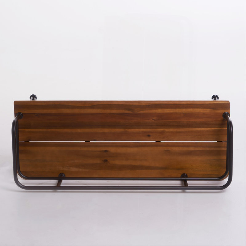 BANC INDUSTRIEL EN BOIS ET MÉTAL