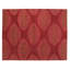 Kiwi Wool Geometric Area Rug in Pink/Red/Taupe-45410725