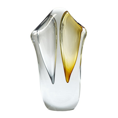 Vase Duet - Ambre / Gris-Sm