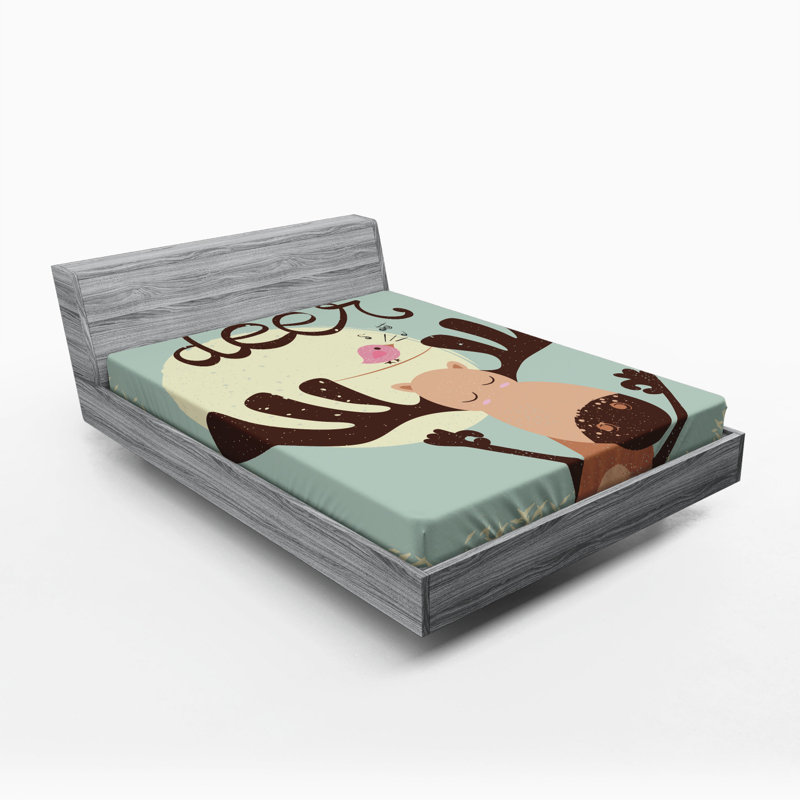 Microfiber Fitted Sheet, Full/Double Fitted Sheet