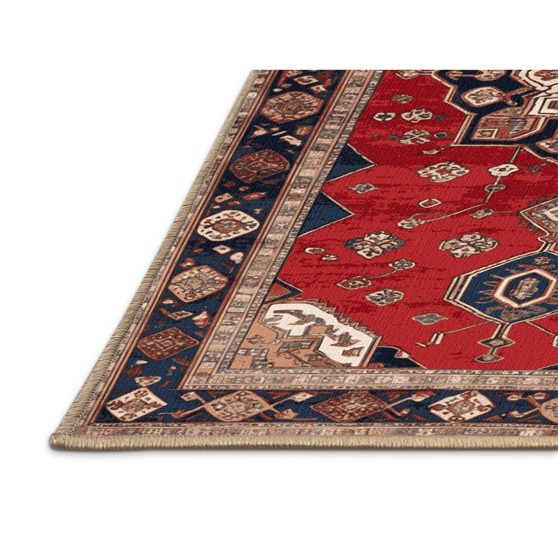 Tapis brun lavable à la machine, Rectangle 2 pi x 3 pi