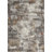 Abstract Machine Made Power Loom Polyester/Polypropylene Area Rug in Gray/Ivory/Golden Beige-461953330