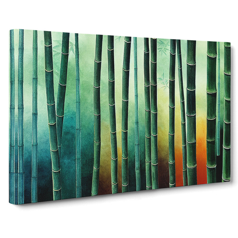 Bamboo ForestVol.3 - Wrapped Canvas, 35cm H x 50cm W x 3cm D