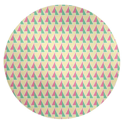 Chenille Geometric Indoor Rug