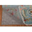 Tapis bleu All-Over Oushak 9 x 12