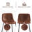 Scher Faux Leather Upholstered Counter & Bar Stools with Sled Legs-1630566309-1667229214