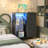 Gourley 5 Drawer LED Dresser with Mirror and Charging Station-1564305020