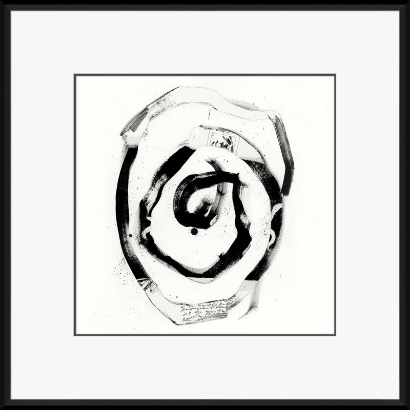 Black And White Abstract No. 7 Giclee Print by David Phoenix