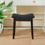Tabouret d'appoint en bois massif avec revêtement en tissu Sowers-1215417411-1215417409