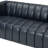 Modern Sofa Ulysses 83" Genuine Leather Sofa