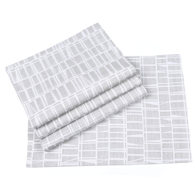 Fairland Polyester Plaid Rectangle Placemat