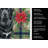 Black Tibetan Mastiff Christmas PoinsettIas Kitchen Towel-2080583870