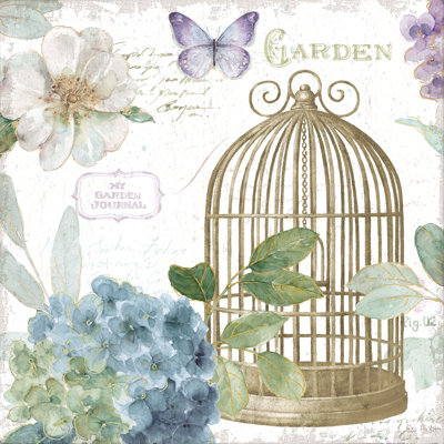 Rainbow Seeds Floral Birdcage III v2 par Lisa Audit